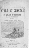 Atala et Chactas - Voyage  Clermont par Chateaubriand
