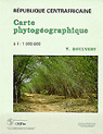 Carte phytogographique de la Rpublique centrafricaine par Boulvert