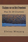 Citations sur un flot d'motions : Plus de 20 Citations par Minjacq