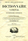 Dictionnaire National ou dictionnaire universel de la langue franaise par Bescherelle