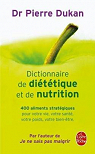 Dictionnaire de dittique et de nutrition par Dukan