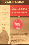 Les enqutes de Mary Lester, tome 42 : Etat de sige pour Mary Lester 1/2 par Failler
