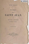 vangile selon Saint Jean par Lagrange