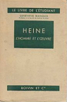 Henri Heine : L'homme et l'oeuvre (Le livre de l'tudiant) par Bianquis