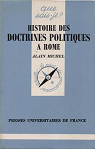 Histoire des doctrines politiques  Rome par Michel