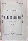 Journal du sige de Belfort (4e dition) par Dreyfus (II)