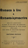 Romans  lire et romans  proscrire par Bethlem