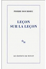 Leon sur la leon par Bourdieu