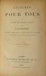 Lectures pour tous ou Extraits des Oeuvres gnrales par Lamartine