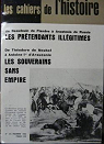Les Cahiers de l'Histoire [n 22, novembre 1962] - Les souverains sans empire par Tranchal