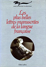 Les Plus belles lettres manuscrites de la langue franaise par Germain