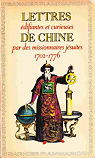 Lettres difiantes et curieuses de Chine : Extraits (Garnier-Flammarion) par Vissire