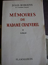 Mmoires de madame Chauverel, tome 1 par Romains