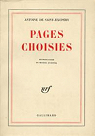 Pages choisies par Saint-Exupry