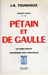 Ptain et de Gaulle  par Tournoux