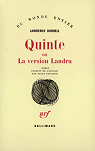 Quinte, ou, La version Landru par Durrell