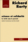 Science et solidarit par Rorty
