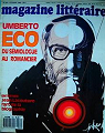 Le Magazine Littraire, n262 : Umberto ECO du smiologue au romancier par Le magazine littraire