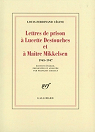 Lettres de prison  Lucette Destouches et  Matre Mikkelsen, 1945-1947 par Cline