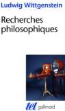 Recherches philosophiques par Wittgenstein