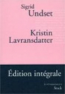 Kristin Lavransdatter par Undset