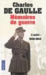 Mmoires de guerre, tome 2 : L'unit, 1942-1944  par Gaulle