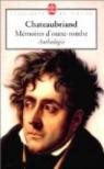 Mmoires d'outre-tombe : Anthologie par Chateaubriand