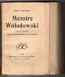 Messire Wolodowski par Sienkiewicz