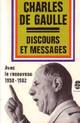 Discours et messages, tome 3 : Avec le renouveau 1958-1962 par Gaulle