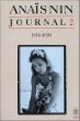 Anais nin - journal 1934-1939 par Nin