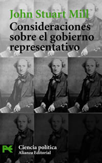 Consideraciones sobre el gobierno representativo par John Stuart Mill