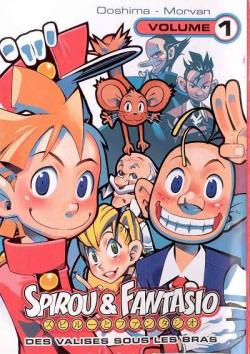 Spirou et Fantasio, tome 1 : Des valises sous les bras (manga) par Hiroyuki Ooshima