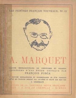 Albert Marquet par Franois Fosca