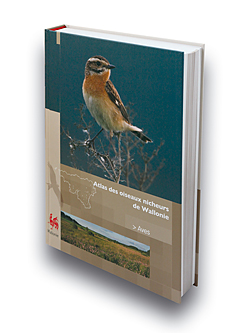 Atlas des oiseaux nicheurs de Wallonie par Jean-Paul Jacob
