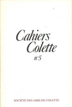 Cahiers Colette, n5 par Cahiers Colette