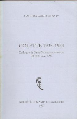 Cahiers Colette, n19 par Cahiers Colette