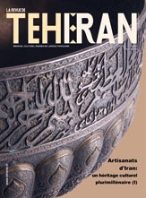 La Revue de Teheran.N 89, avril 2013.Artisanats dIran : un hritage culturel plurimillnaire par  La Revue de Thran