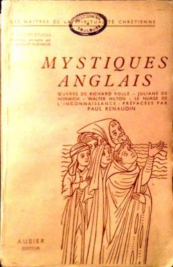 Mystiques anglais par Editions Aubier-Montaigne