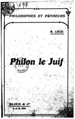 Philon le Juif par M. Louis