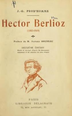 Hector Berlioz (1803-1869) par Jacques-Gabriel Prod'homme