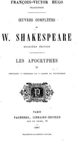 Les Apocryphes, tome 2 par William Shakespeare