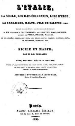 L'Italie, la Sicile, les les Eoliennes, l'le d'Elbe, la Sardaigne, tome 3 par Franois-Ren de Chateaubriand