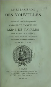L'Heptameron des nouvelles, de trs haute et trs illustre princesse Marguerite d'Angoulme Reine de Navarre, tome 2 par Marguerite de Navarre
