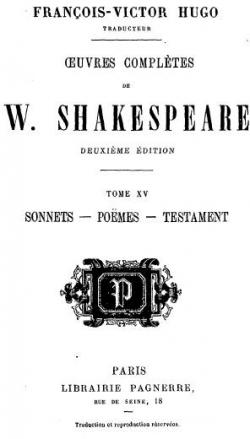 Sonnets, Pomes, Testament par William Shakespeare