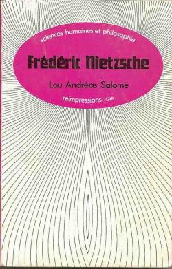 Frdric Nietzsche par Lou Andreas-Salom