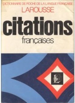 Dictionnaire des citations franaises  par Robert Carlier
