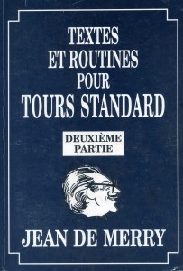 Texte et routines pour tours standard - Deuxime partie par Jean de Merry