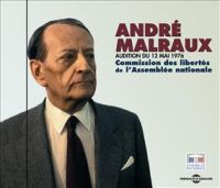 Andr Malraux audition du 12 mai 1976 par Andr Malraux