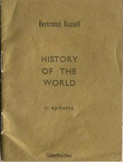 History of the World in epitome (for use in Martian infant schools) par Bertrand Russell