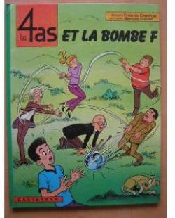 Les 4 as, tome 13 : Les 4 as et la bombe F par Georges Chaulet